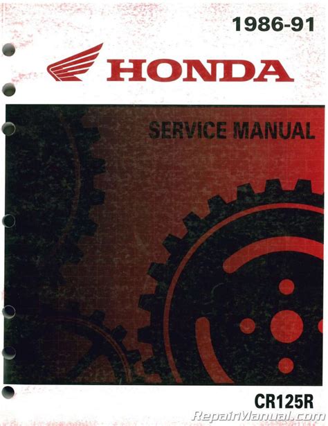 Honda cr125r service repair manual 1986 1991. - 2004 saturn vue manual transmission problems.