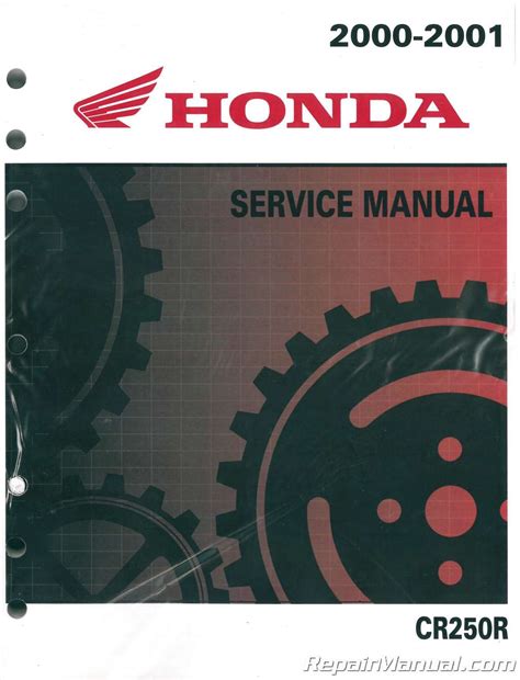 Honda cr250 cr250r digital workshop repair manual 2000 2001. - Crisis de 1930 en el agro pampeano.