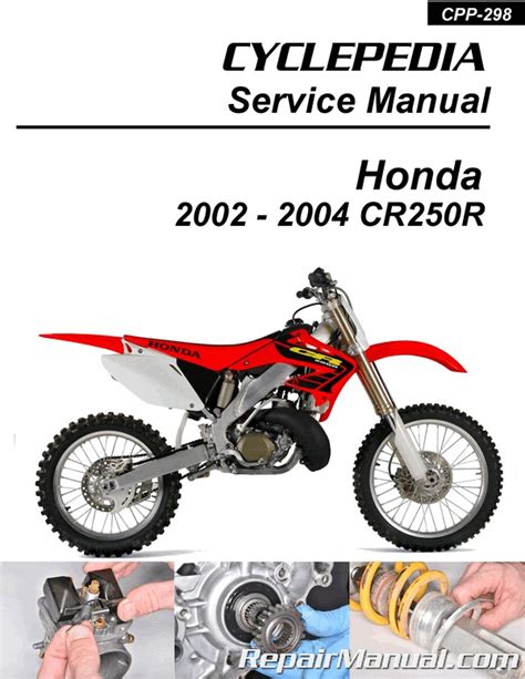 Honda cr250r 2002 2004 factory repair workshop manual. - Tecumseh l head manuale di servizio.