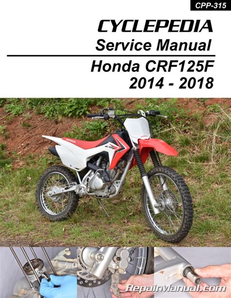 Honda crf125f crf125fb service manual repair 2014 2015 crf125. - Honda xl 125 manual parte encendido.