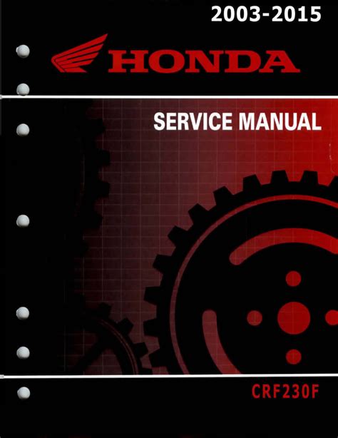Honda crf230f service manual repair 2003 2015 crf230. - Optometry boards part 2 study guide.