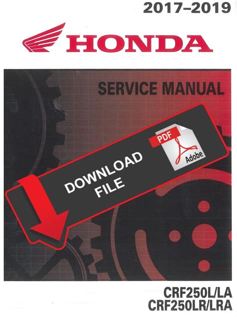 Honda crf250l crf 250l fahrradwerkstatt service reparaturanleitung. - Sop manual for a purchasing agent.