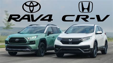 Honda crv vs toyota rav4. Two giants of the Canadian automotive landscape battle for compact crossover supremacy While these two little rigs might not set blistering lap times, raise ... 