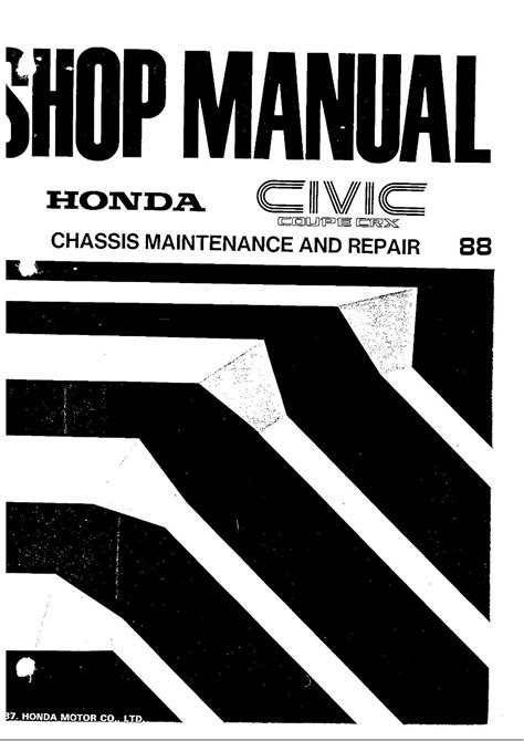 Honda crx 1988 1989 1990 1991 repair service manual. - Hwacheon engine lathe manual model hl460.