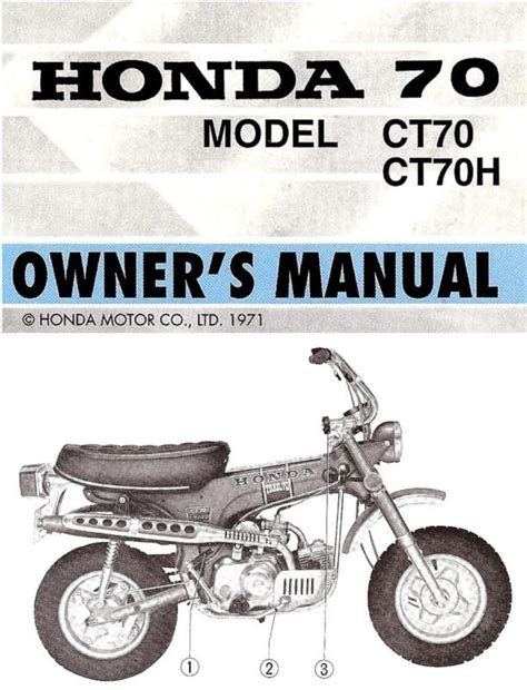 Honda ct70 owners manual and parts manual free preview. - Kawasaki 3010 4x4 mule parts manual.