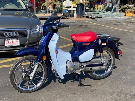 Honda cub for sale. Available Colors. (3) Gray. (1) White. The Honda Super Cub has been in constant manufacture since 1958. Production surpassed 60 million in 2008, 87 million in 2014, and 100 million in 2017, making it the most produced motorcycle in history thus far. Throughout the 1960's, Honda change the intimidating perception of motorcycle riding by creating ... 