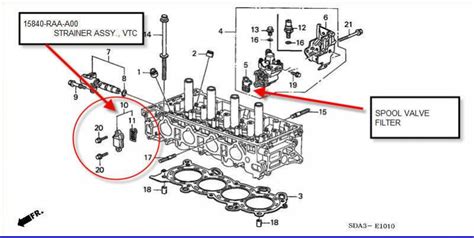 Honda element rocker arm actuator. Honda CR-V (2006-2011) Service Manual / Engine Mechanical / Cylinder Head / VTC Actuator, Exhaust Camshaft Sprocket Replacement. Removal. 1. Remove the cam chain. 2. Hold the camshaft with an open-end wrench, then loosen the variable valve timing control (VTC) actuator mounting bolt and exhaust camshaft sprocket mounting bolt. 3. 