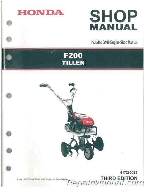 How to Contact Honda ..... 20 Honda Publications..... 20 DISTRIBUTOR’S LIMITED WARRANTY... 21 EMISSION SYSTEM WARRANTY..... 22 PRODUCT REGISTRATION ..... 23 OWNER’S MANUAL FG110 MINI-TILLER Before operating the tiller for the first time, please read this Owner’s Manual.. 