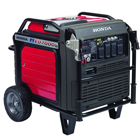 Honda fi eu7000is generator. The EU7000is produces 5,500 watts of continuous power and a maximum 7,000 watts to handle brief load spikes. That’s enough power for everything from Energy Star-certified refrigerators and freezers to sump pumps. Instead of sending generator power directly to the sockets, this unit makes electricity with a DC generator and converts it into AC ... 
