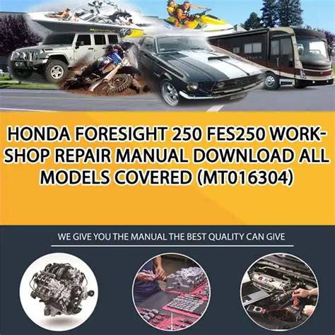 Honda foresight 250 fes250 workshop repair manual all models covered. - Die kirchen und das judentum, 2 bde., bd.1, dokumente 1945-1985.