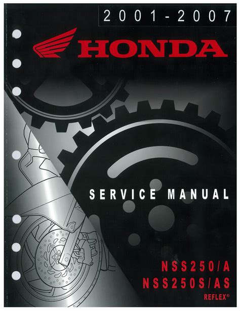 Honda forza 250 nss250 reflex manual de reparación de servicio 2001 2007. - Manuel de coupe seypa 115 pmc.