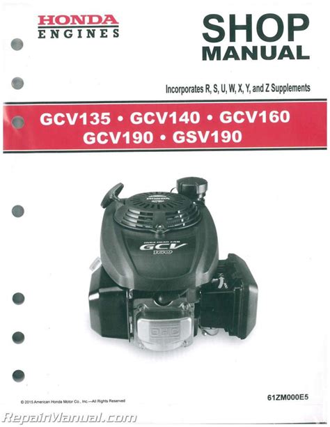 Honda gcv 190 engine shop manual. - Tadano faun atf 160g 5 crane service repair manual download.