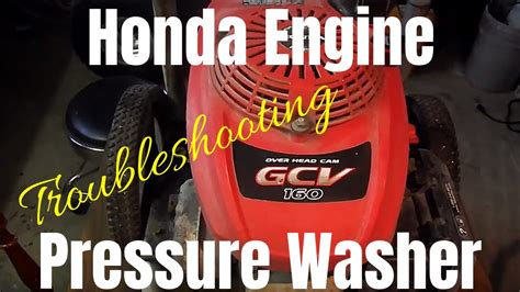 Honda gcv190 pressure washer owners manual. Thank you for purchasing a Honda engine. We want to help you get the best results from your new engine and operate it safely. This manual contains information on how to do that; please read it carefully before operating the engine. If a problem should arise, or if you have any questions about your engine, consult an authorized Honda servicing ... 