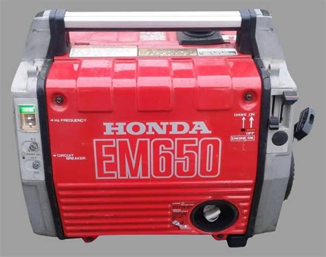 This Official Honda EM650 Generator Shop Manual provides repair and maintenance information for Honda EM650 Generator models. This is the same book used by authorized Honda dealers, a must for anyone who insists on OEM quality parts. Honda EM400 Generator Shop Manual Honda EB3500X Generator Serial Range EA6-3100001 To EA6-3104277 Owners Manual.. 