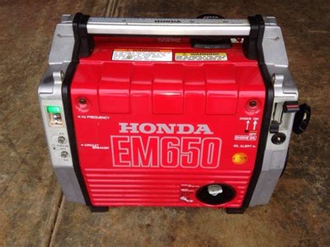 Find many great new & used options and get the best deals for Honda EM650 Generator at the best online prices at eBay! Free shipping for many products!. 