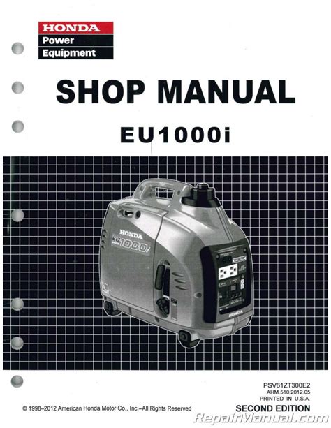 Honda generator eu10i eu1000i shop repair parts manual. - Black hat test study guide for illinois.