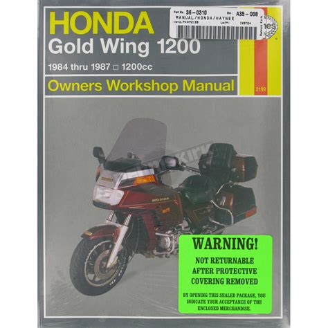 Honda gl1200 gold wing 8487 haynes reparaturanleitungen. - Your guide to cvs corporation handbook.