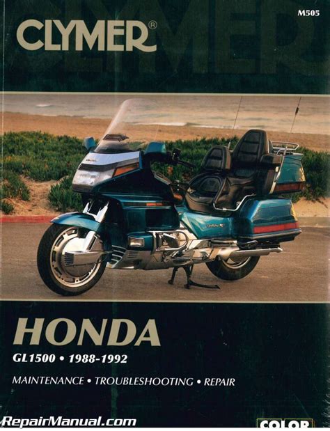 Honda goldwing gl1500 european digital workshop repair manual 1989 1992. - Yamaha 250 hpdi manuale di servizio.