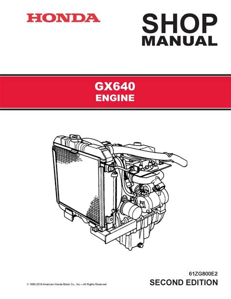 Honda gx640 engine service repair workshop manual. - John deere srx75 riding lawn mower manual.