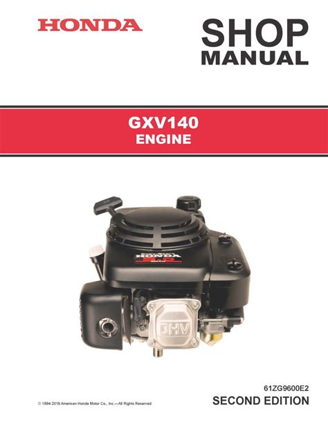 Honda gxv140 engine service repair workshop manual. - Manuale palestra home impex powerhouse ph 1300.