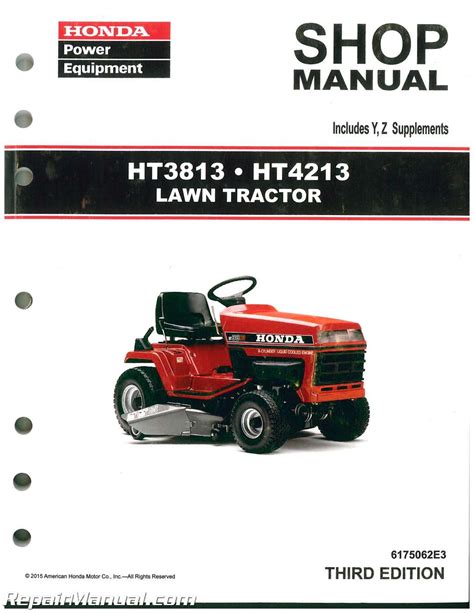 Honda harmony riding mower repair manual. - Handbook of detailing the graphic anatomy of construction.