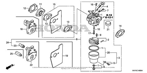 Honda HRX217 HXA LAWN MOWER, USA, VIN# GJAAA-1000001 TO GJAAA-9999999 CARBURETOR (HRX217/K1/K2/K3/K4/K5) Parts Diagram. SWIPE SWIPE Previous Diagrams Next ...
