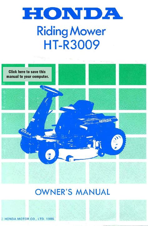 Honda ht r3009 manuale di servizio. - Yamaha 60hp 2 stroke outboard repair manual.