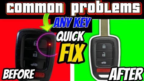 Honda key fob red light not working.  Maintaining Your Honda Key Fob for...