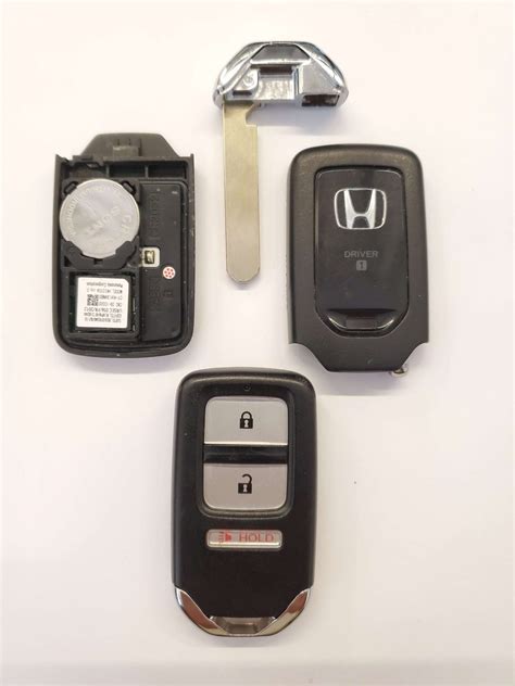 Honda key replacement. Unscrew the back of the keyless entry remote. Spin the keyless entry remote over and look for at least 1 screw holding in the plastic. Accurately try to open your fob with hands or flat head screwdriver. Remove one CR1616 battery with flat head screwdriver. Replace old battery with new one CR1616. Every battery has a … 