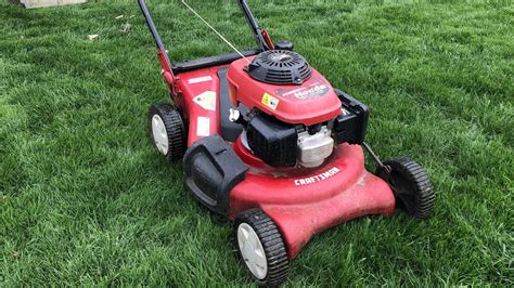 Messages. 1,315. Mar 20, 2016 / Starting Problem - Craftsman Pushmower (w/ Honda Engine) #3. Spray starting fluid into the air intake. With the air filter removed, try to start the mower. If it starts and then shuts down, you have a fuel problem. K.