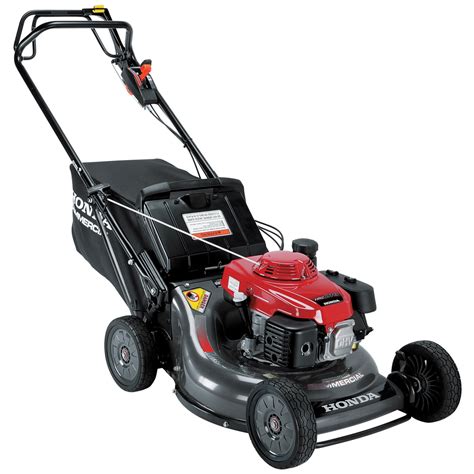 Honda mower. Self-propelled and practically self-starting, this mower is so easy to use you might add yardwork to the kids' chore list without feeling too bad. 