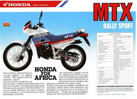 Honda mtx 125 r tc02 manuale. - My secret guide to paris by lisa schroeder.