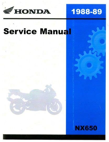 Honda nx650 full service repair manual 1988 1989. - Manuale di programmazione conversazionale heidenhain tnc 2500.