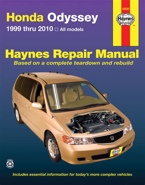 Honda odyssey repair service manual spanish. - Yamaha rx v573 htr 5065 av receiver service manual.