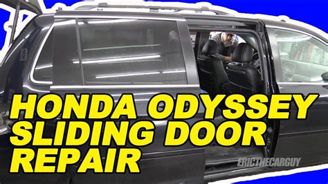 Honda odyssey side door not closing. During past few weeks a big problem has come up -- when the passenger side rear sliding door is opened, it often won't close all the way. It goes most of the way, … 