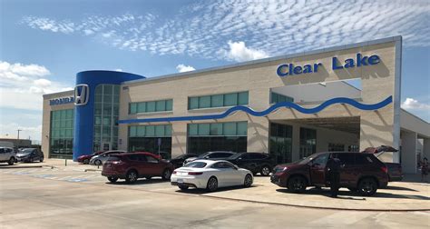 Honda of clear lake texas. View new, used and certified cars in stock. Get a free price quote, or learn more about Honda of Clear Lake amenities and services. Sign In. Home; Used Cars; New Cars; Private Seller Cars; Sell My Car; Instant Cash … 