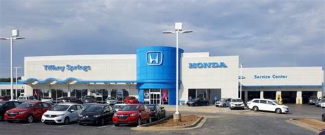 Honda of tiffany springs. Honda Certified Program; Sell or Trade. Sell Us Your Car; Value Your Trade; Specials. Honda Manufacturer Incentives; New Vehicle Specials; ... Honda of Tiffany Springs. Sales: 816-323-4337. Service: 816-323-4301. 9200 NW Prairie View Rd Kansas City, MO 64153 Hours: 9:00 AM - 7:00 PM 