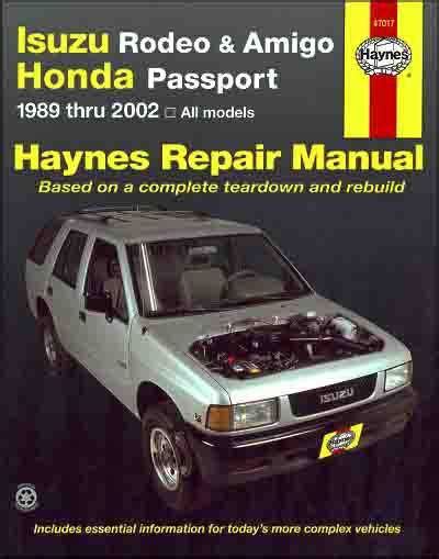 Honda passport repair manual 1998 2002. - Guide de survie fallout 4 francais.