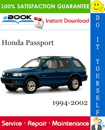 Honda passport service repair manual 1994 2002. - Yanmar tnm series 3tnm68 3tnm72 industriemotor service reparatur werkstatt handbuch download.