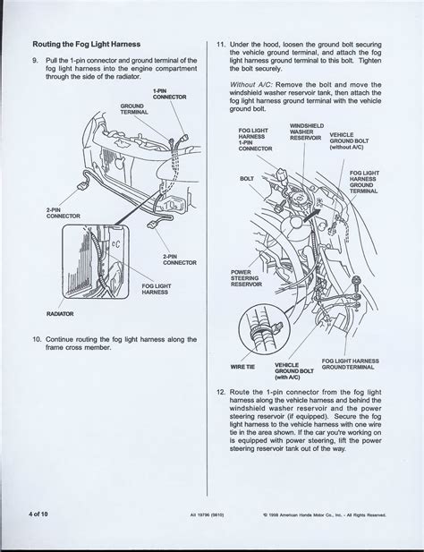 Honda pilot fog light installation manual. - La decisión administrativa, la responsabilidad del estado.