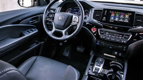 Honda pilot interior. Auto-Off Headlights. Interior Cargo Shade (Optional) Keyless Start. Luggage Rack (Optional) Rear Parking Aid. Power Liftgate. Hands-Free Liftgate. Remote Engine Start. Adjustable Steering Wheel. 