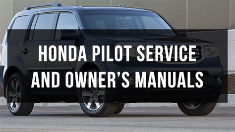 Honda pilot service manual repair manual 2003 2007. - Certamen de ensayos sobre derechos humanos.
