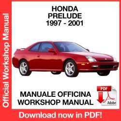 Honda prelude manuale di servizio 97 01 download. - Bibliothèque de m. louis barthou de l'académie francaise ....