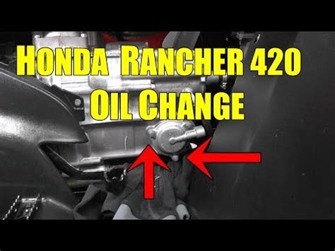 Honda Rancher 350, 400 & 420. Oil in Air Filter B