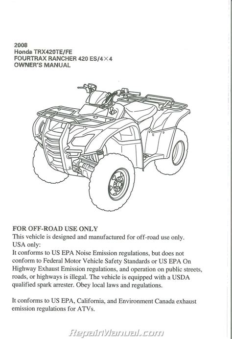 Honda rancher 4x4 atv repair manual. - Aprilia sportcity 250 ie digital workshop repair manual.