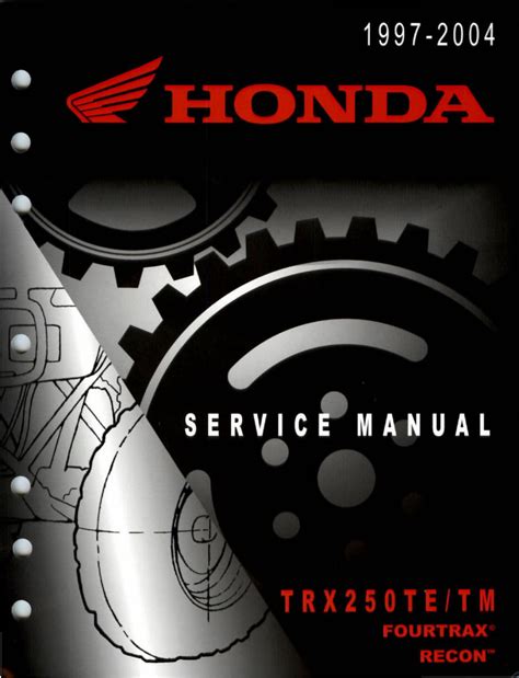 Honda recon 250 trx repair manual. - Derechos humanos, terrorismo y nuevo órden mundial.