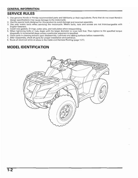 Honda rincon trx650fa workshop manual free preview. - De oorsprong en nitlegging van dagelijks gebruikte nederduitsche ....