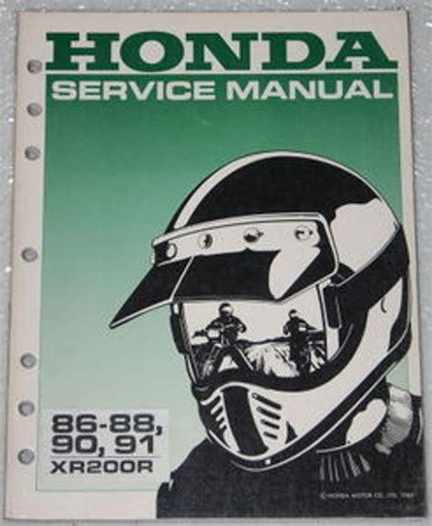 Honda service manual 86 95 xr200r. - The debaters handbook of controversial topics by debater.