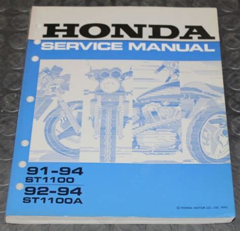 Honda service manual 91 92 st1100 92 st1100a. - Sea ​​doo challenger 2000 2000 2002 reparaturanleitung fabrik service.