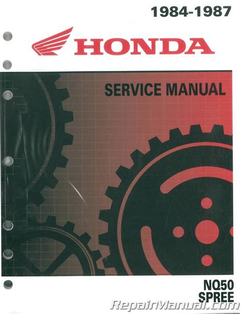 Honda spree nq50 service repair manual 1984 1987. - 3054 cat manual de reparación del motor.